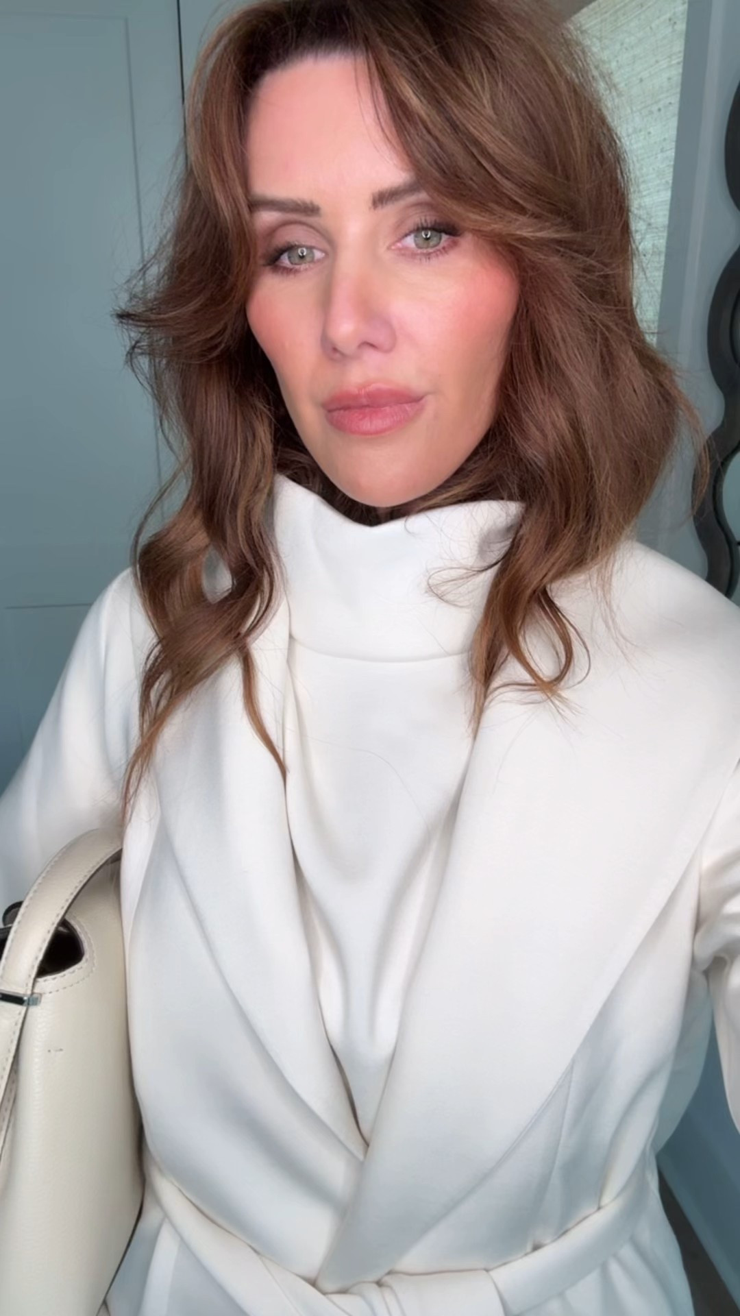 winter white lounge set + overcoat 

#LTKgrwm #LTKootd