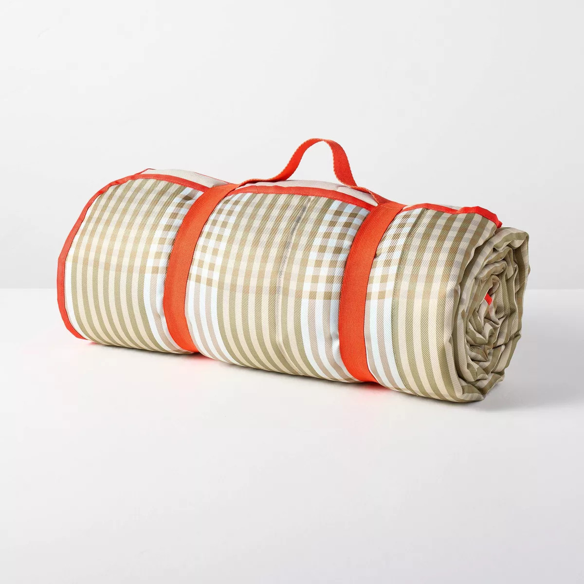 Oversized Picnic Blanket Tan Gingham - Hearth & Hand™ with Magnolia | Target