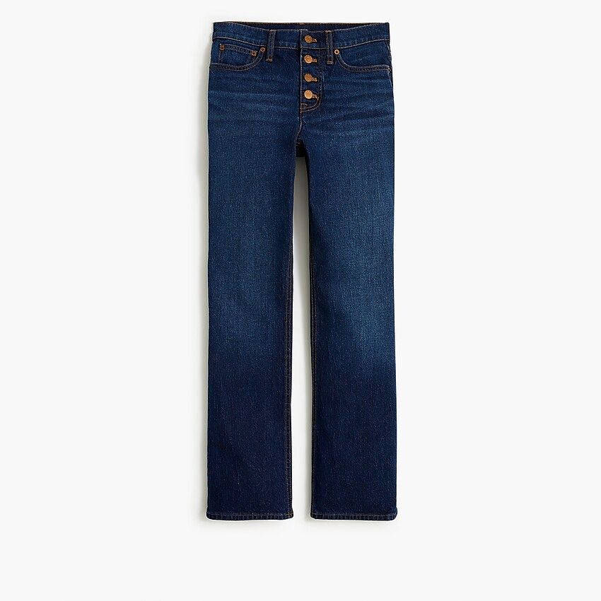 Tall flare crop jean in all-day stretch | J.Crew Factory