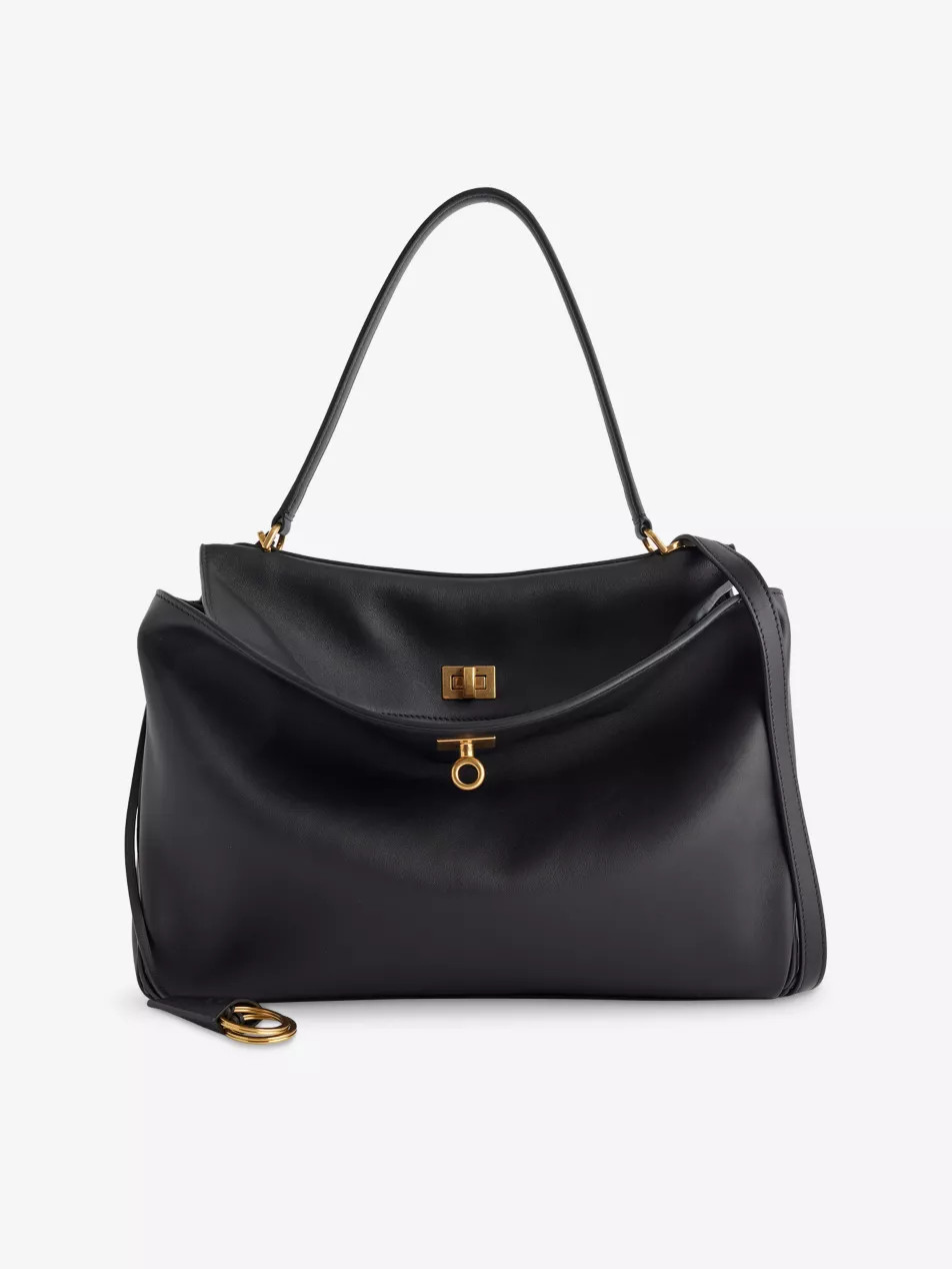 Rodeo Medium Leather Top-Handle Bag | Selfridges