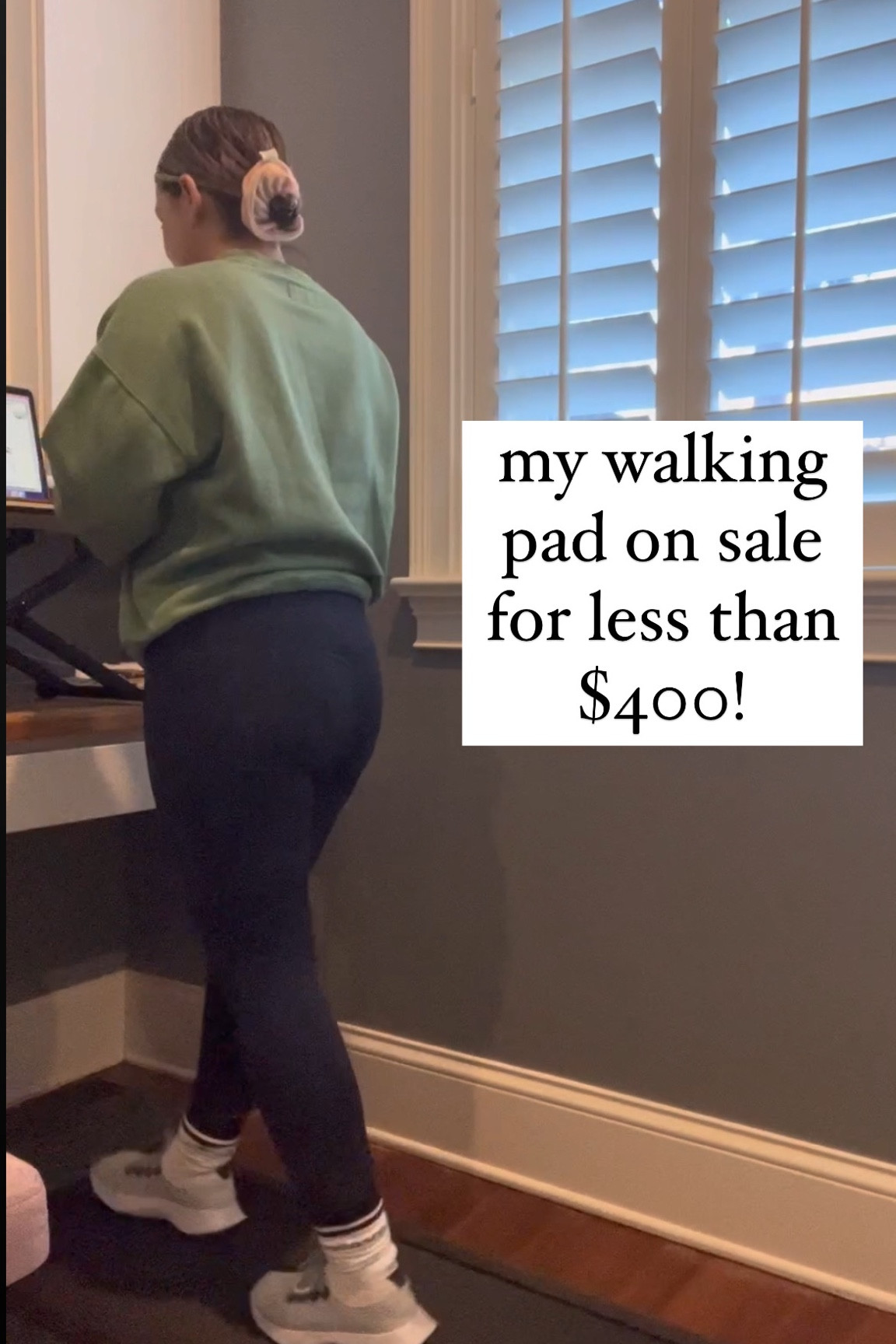 My walking pad is on sale for under $400! Go go go!

#LTKfit #LTKGiftGuide #LTKCyberweek