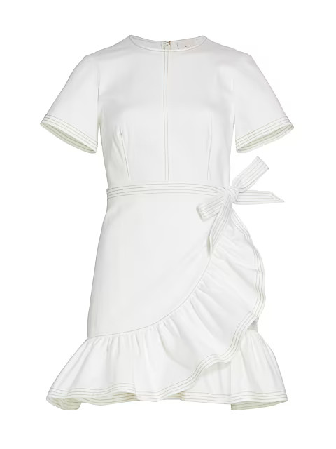 Tous Les Jours Josi Denim Minidress | Saks Fifth Avenue