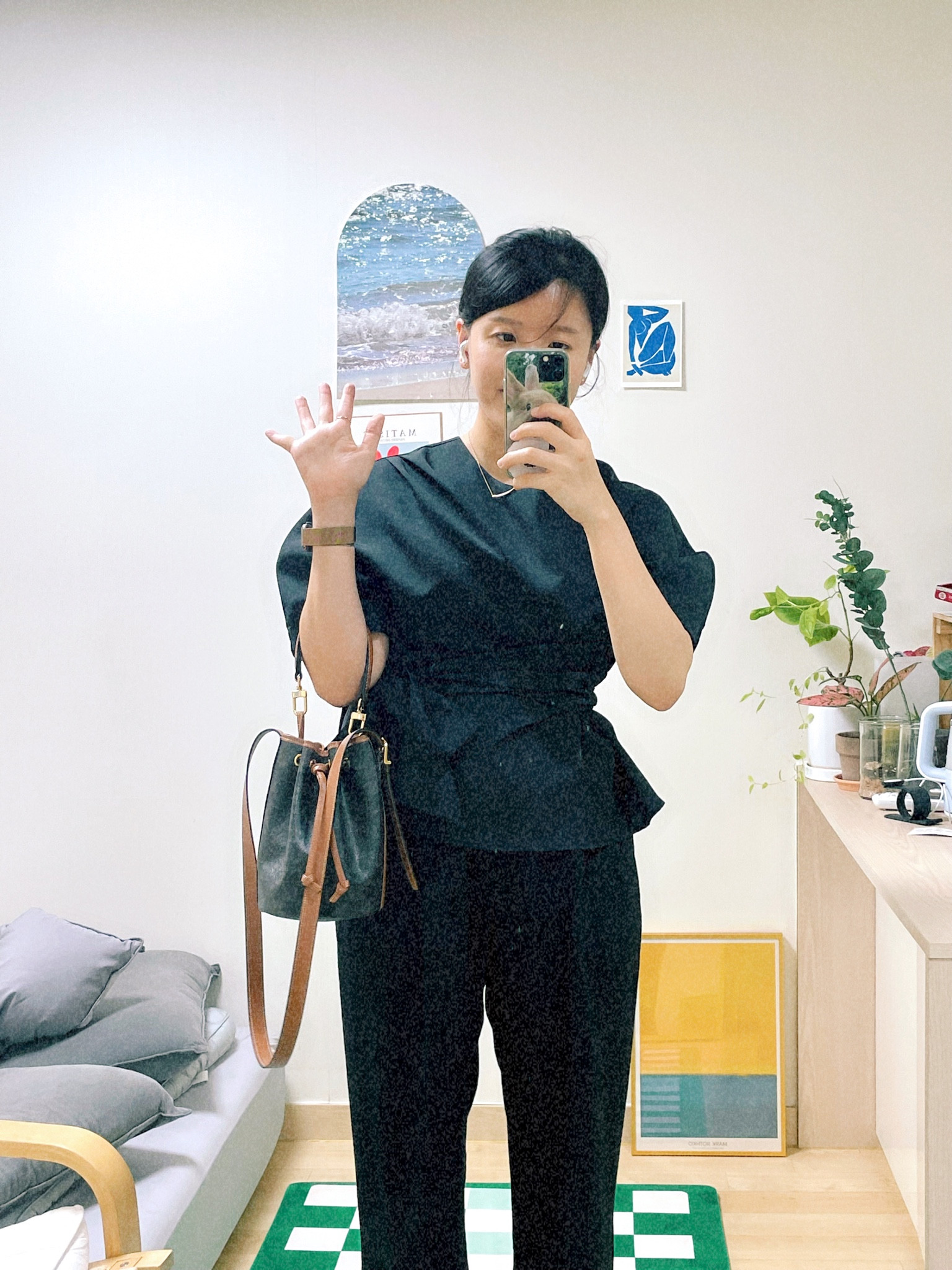 a effortless elegance style, hae by hae kim Knot Blouse.

The Celine drawstring bag is a top-notch item,.

#LTKworkwear #LTKSeasonal #LTKFind