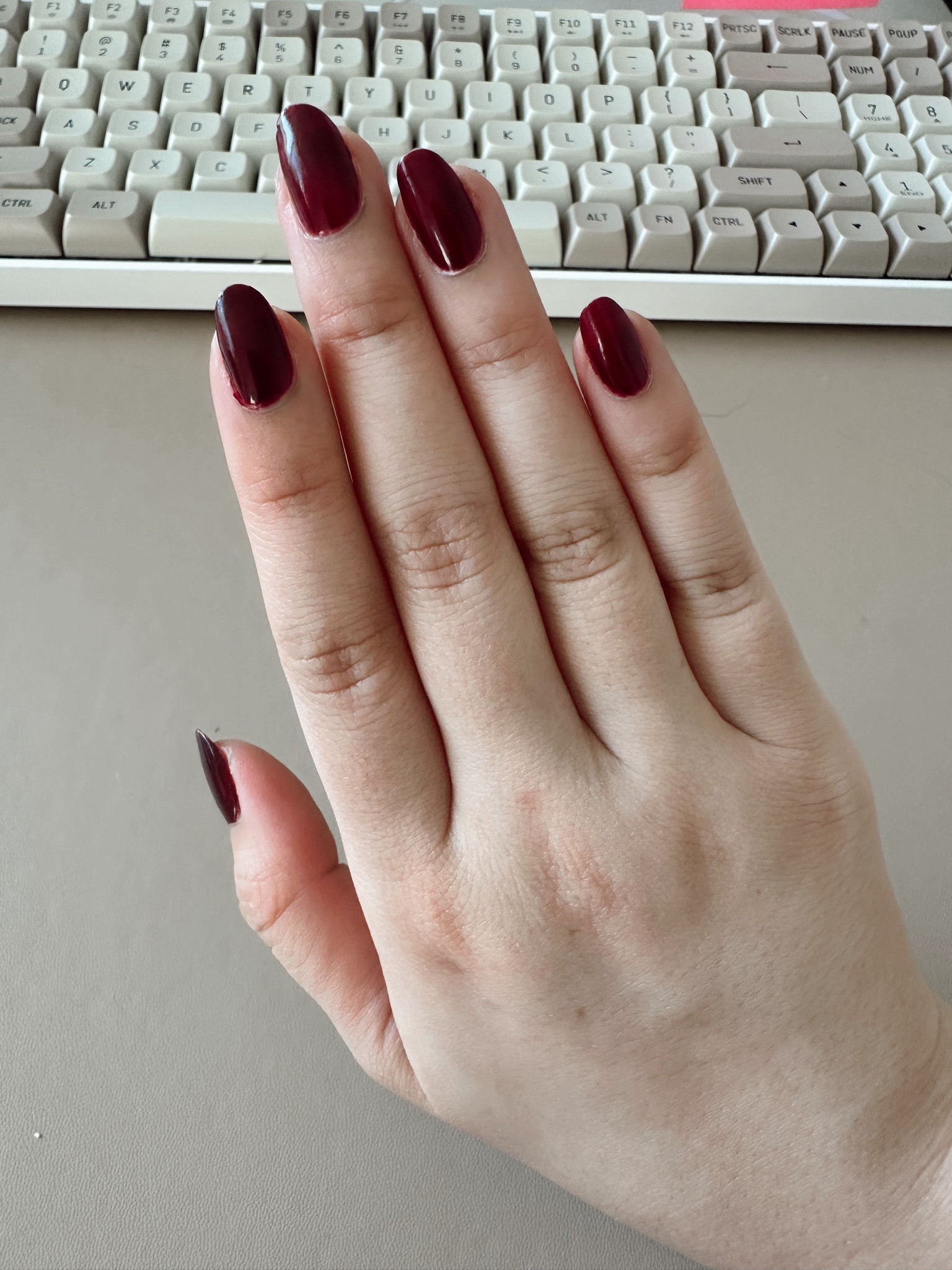 Cute fall nail polish. Super inexpensive and the polish does not chip for a good week or more. 

Fall nail color
Cherry mocha nails
Dark red nail polish
Deep red nail polish


#LTKStyleTip #LTKHoliday #LTKBeauty