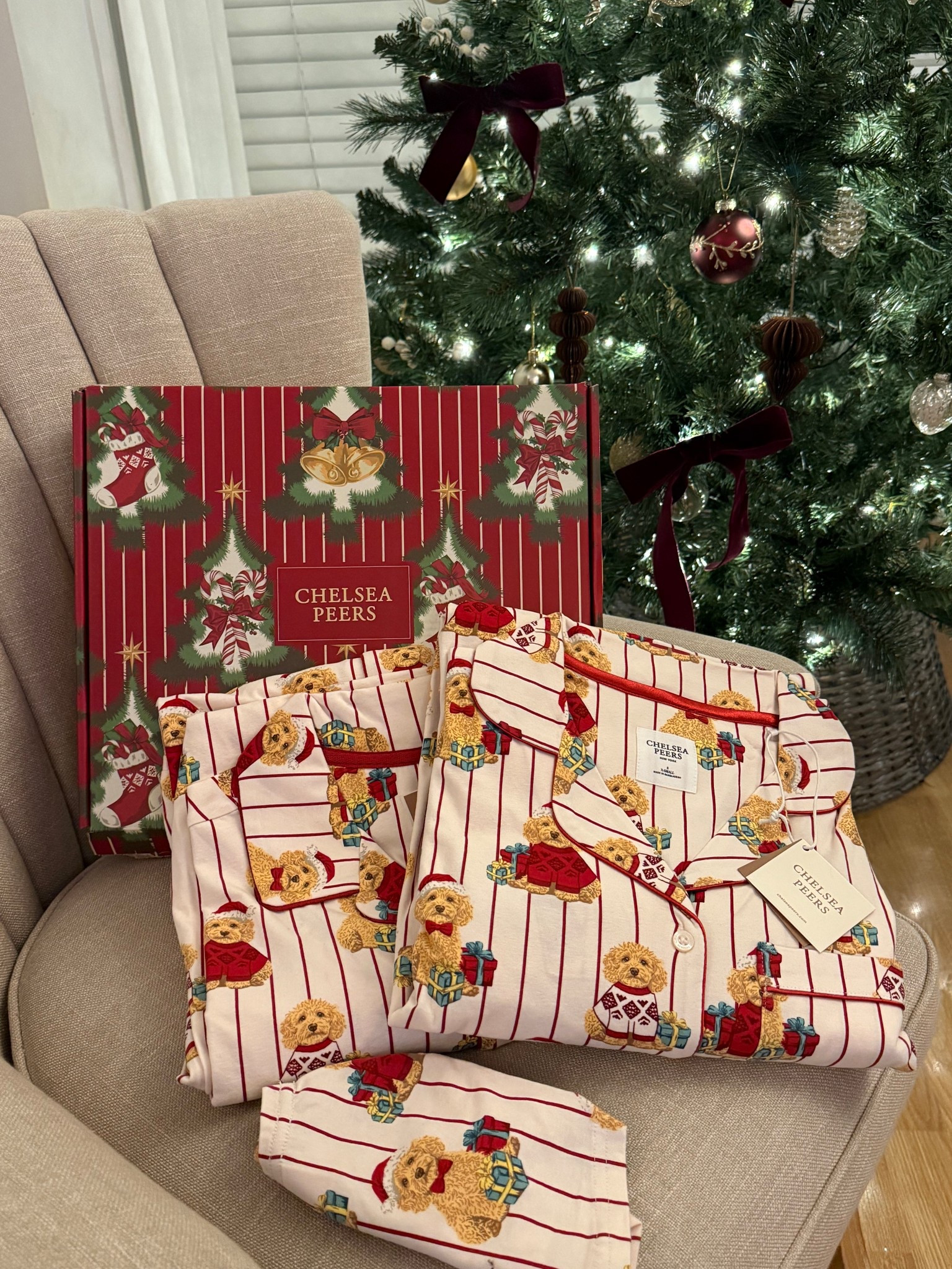 The cutest Christmas pjs from Chelsea Peers are now on sale this cyber week!!! ❤️🥰🎄

#LTKCyberWeek #LTKgiftguide #LTKfestive