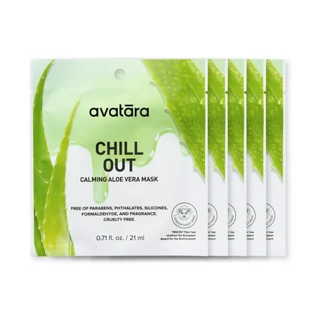 Avatara Chill Out Face Mask 5 Pack | Walmart (US)