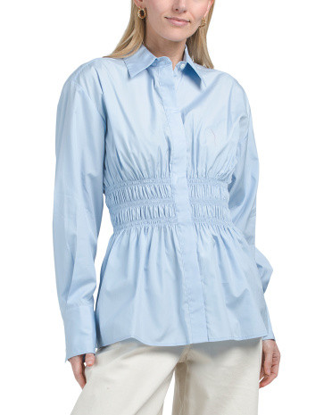 Blythe Poplin Shirt | TJ Maxx
