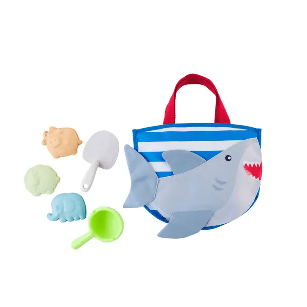 Sand Toy Tote Set - Shark | Shop Sweet Lulu