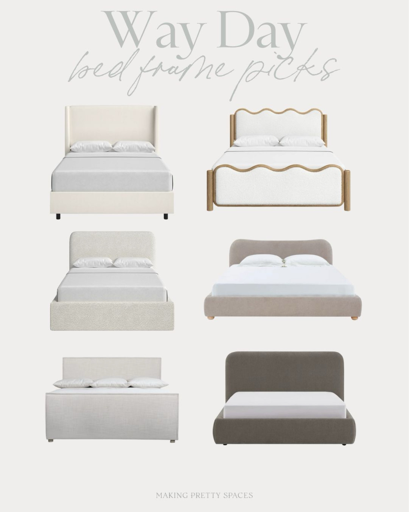 @wayfair Way Day sale is coming up! Get your carts ready! Save up to 80% off and get free shipping! I’ve rounded up a few of my favorite bed frames one that I even have and love! 
#Wayfair #ad #wayday

#LTKStyleTip #LTKSaleAlert #LTKHome
