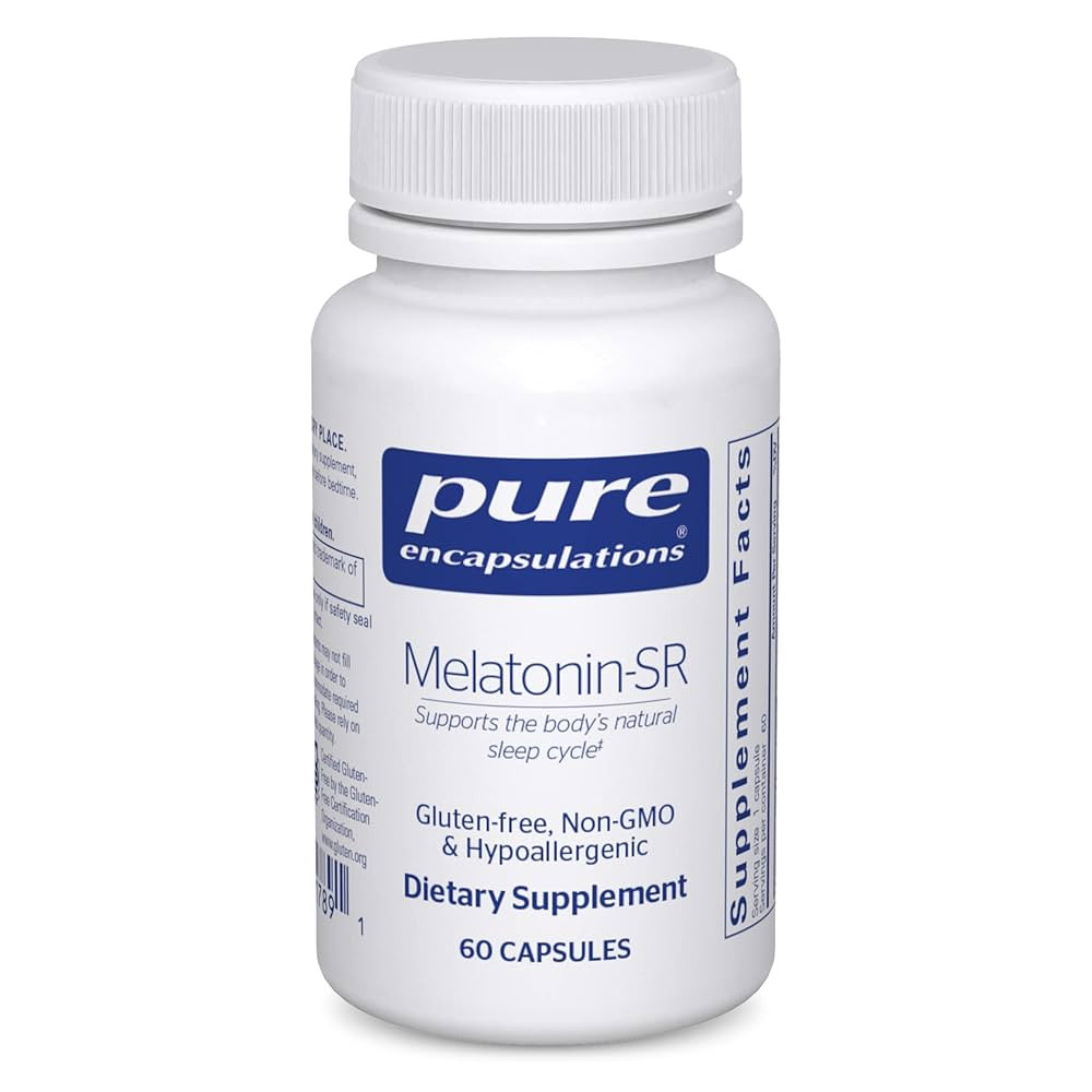 Pure Encapsulations Melatonin-SR - Extended Release Melatonin - Supports Restful Sleep* - Sleep S... | Amazon (US)