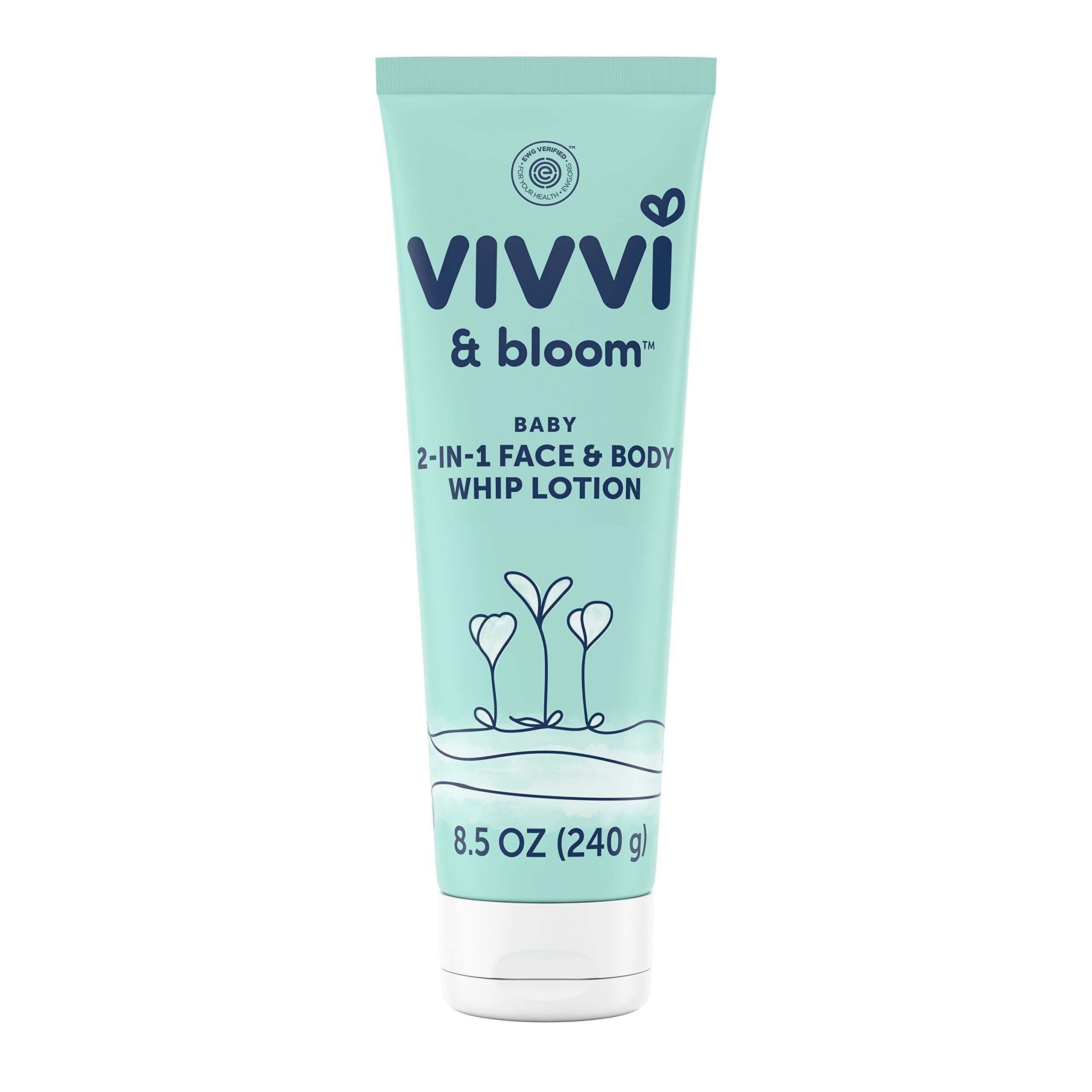 Vivvi & Bloom Gentle 2-in-1 Baby Lotion, Face and Body, for Delicate & Sensitive Baby Skin, Hypoa... | Amazon (US)