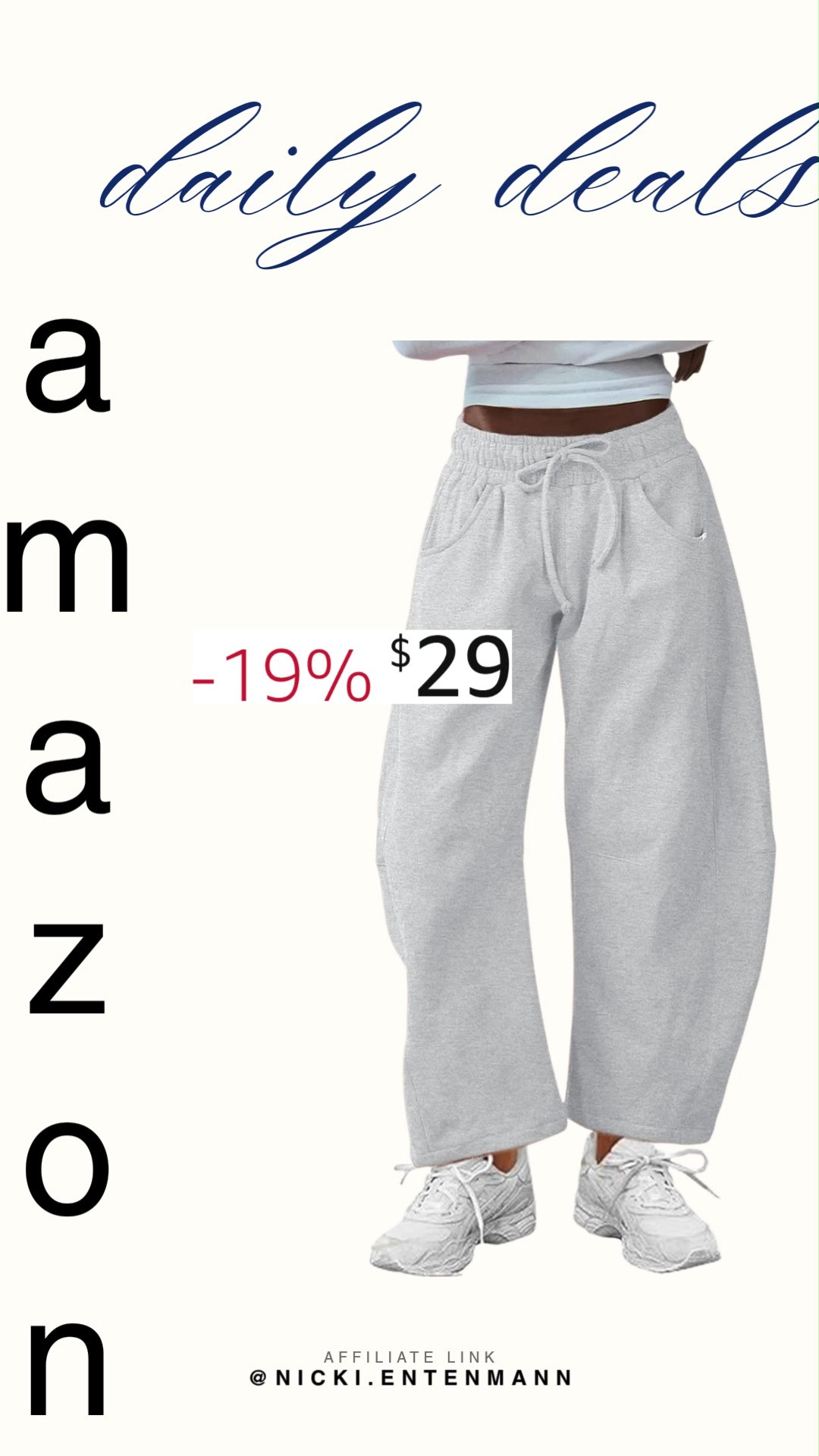 Cozy meets chic in these wide leg sweatpants with pockets, perfect for lounging or stepping out in effortless style. Comfort and versatility rolled into one easy staple. 🌸👜✨  

#sweatpants #palazzotrousers #widelegpants #casualwear #cottonpants #womenswear #style #fashionfinds #athleisure #ootd 

 #LTKootd #LTKActive #LTKSaleAlert