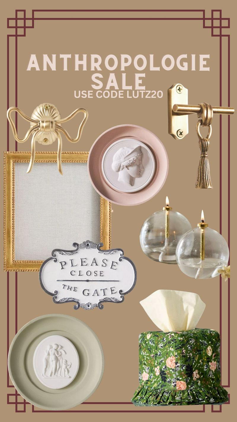 I got all of these beautiful things in my latest Anthropologie haul, and you can also, using code LUTZ20 

 #LTKdayinmylife #LTKHome #LTKSaleAlert