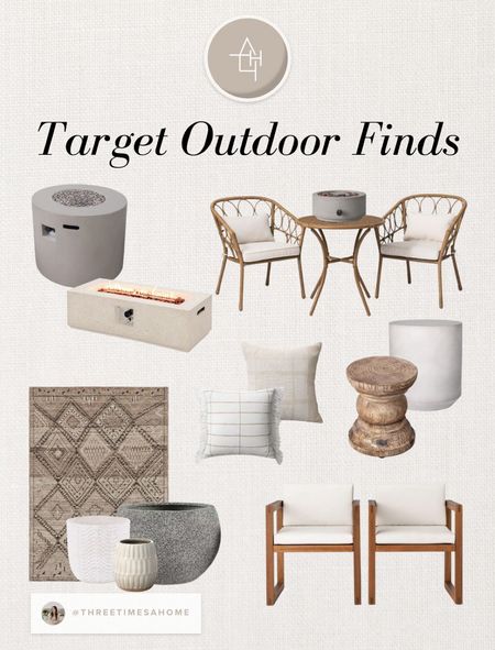 Outdoor Target finds and furniture 

#LTKhome #LTKFind