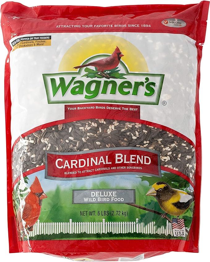 Wagner's 62032 Cardinal Blend Wild Bird Food, 6-Pound Bag | Amazon (US)