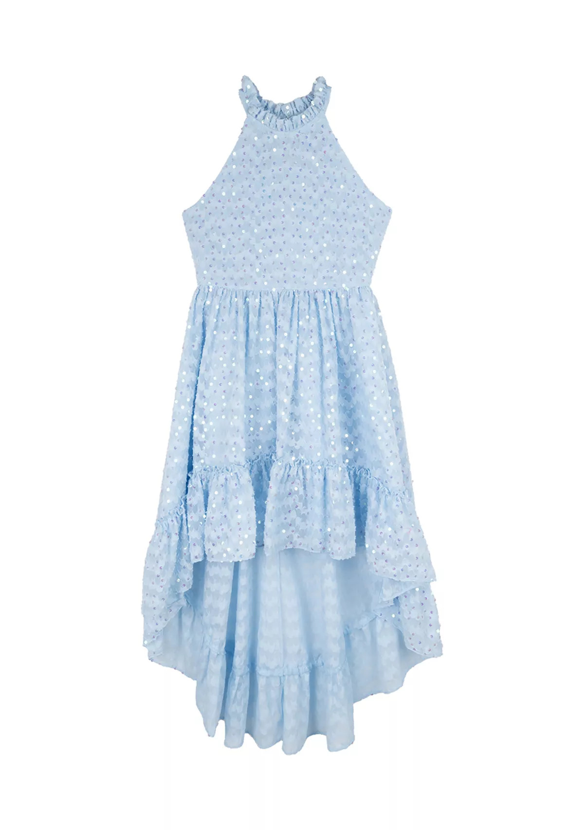 Rare EditionsGirls 7-16 Sequin High Low Dress | Belk
