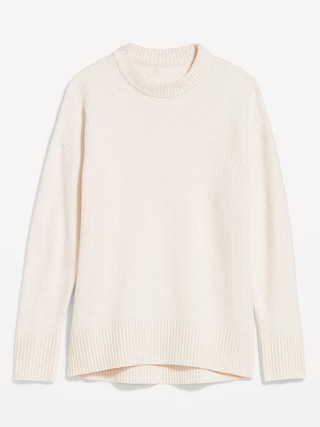 SoSoft Crew-Neck Tunic Sweater | Old Navy (US)
