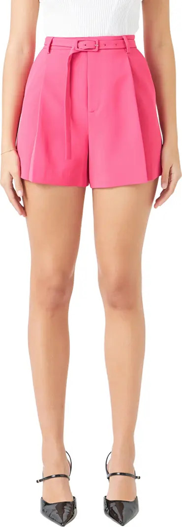Belted High Waist Shorts | Nordstrom