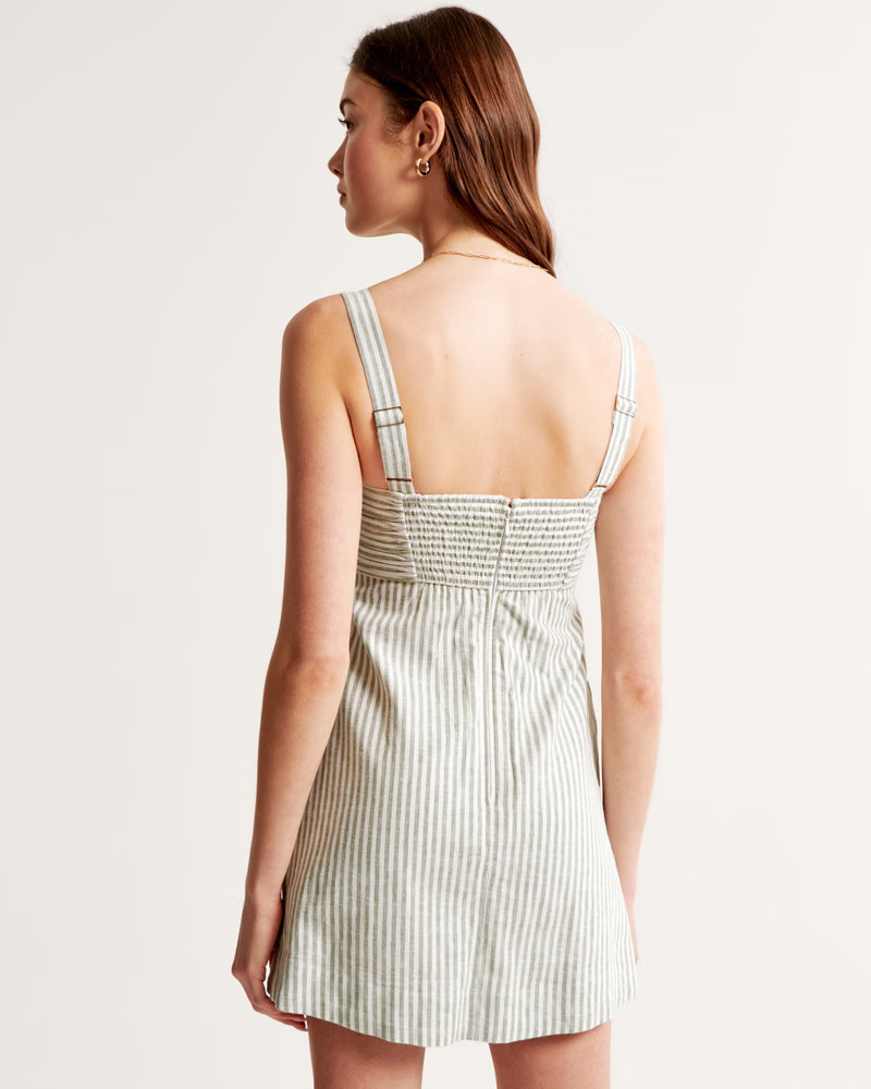 Women's Emerson Linen-Blend Skort | Women's Dresses & Jumpsuits | Abercrombie.com | Abercrombie & Fitch (US)