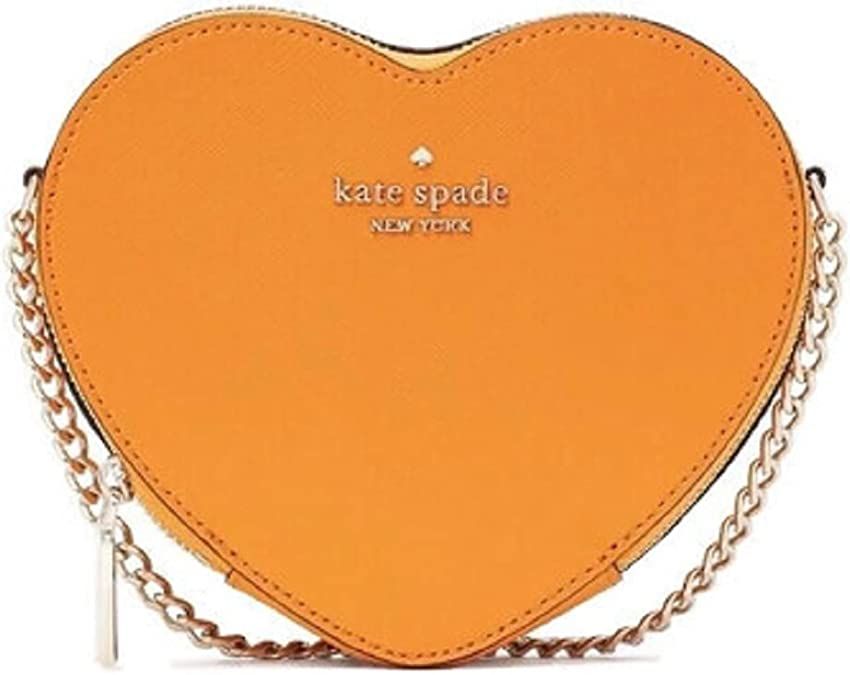 Kate Spade New York Love Shack Mini Heart Crossbody Bag Chain Purse | Amazon (US)