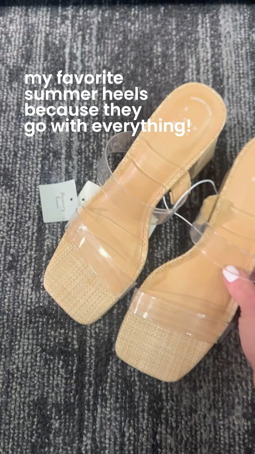 Target brought back my favorite heels for summer! I wear these with all of my dresses, long pants and skirts. These have a woven texture and they’re so comfortable. They literally go with everything. They are true to size and currently on sale 20% off.



#LTKSaleAlert #LTKootd #LTKOver40