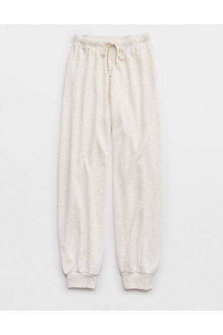 OFFLINE By Aerie Keep It 100 Terry Jogger Women's Heather Frost XXS | Aerie