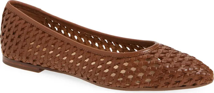 Heather Woven Pointed Toe Flat (Women) | Nordstrom