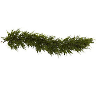 60"" Cedar Garland by Nearly Natural | QVC