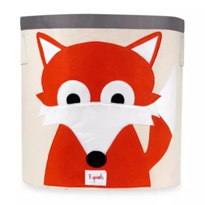 3 sprouts® Fox Storage Bin in Orange | Bed Bath & Beyond