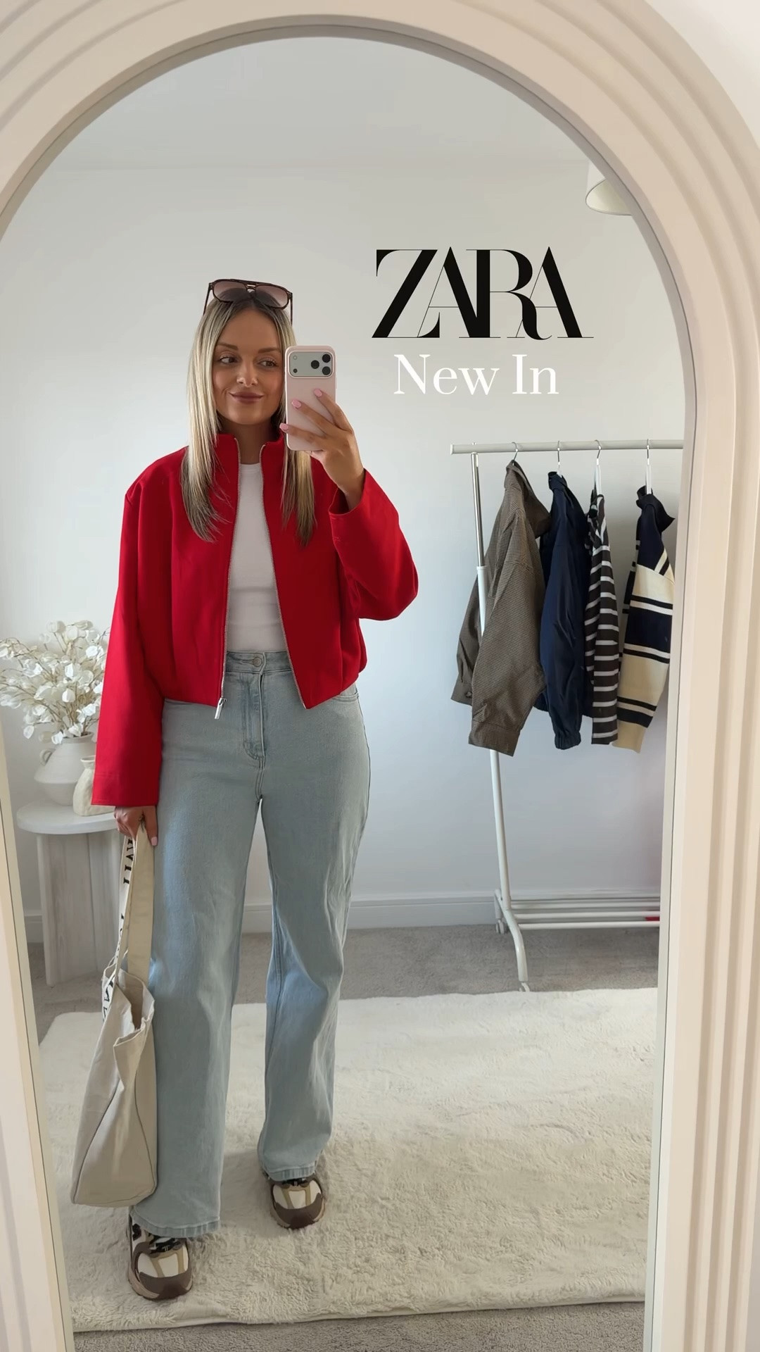 Zara New In and Lovall ❤️✨

How gorgeous is this new in red zara jacket for the autumn paired with these gorgeous Lovall jeans this is the perfect every day outfit and I cannot get enough of these new balance trainers I am obsessed 🫶✨

Red jacket white vest denim jeans trainers autumn fashion autumn style

#LTKuk #LTKautumn #LTKeurope