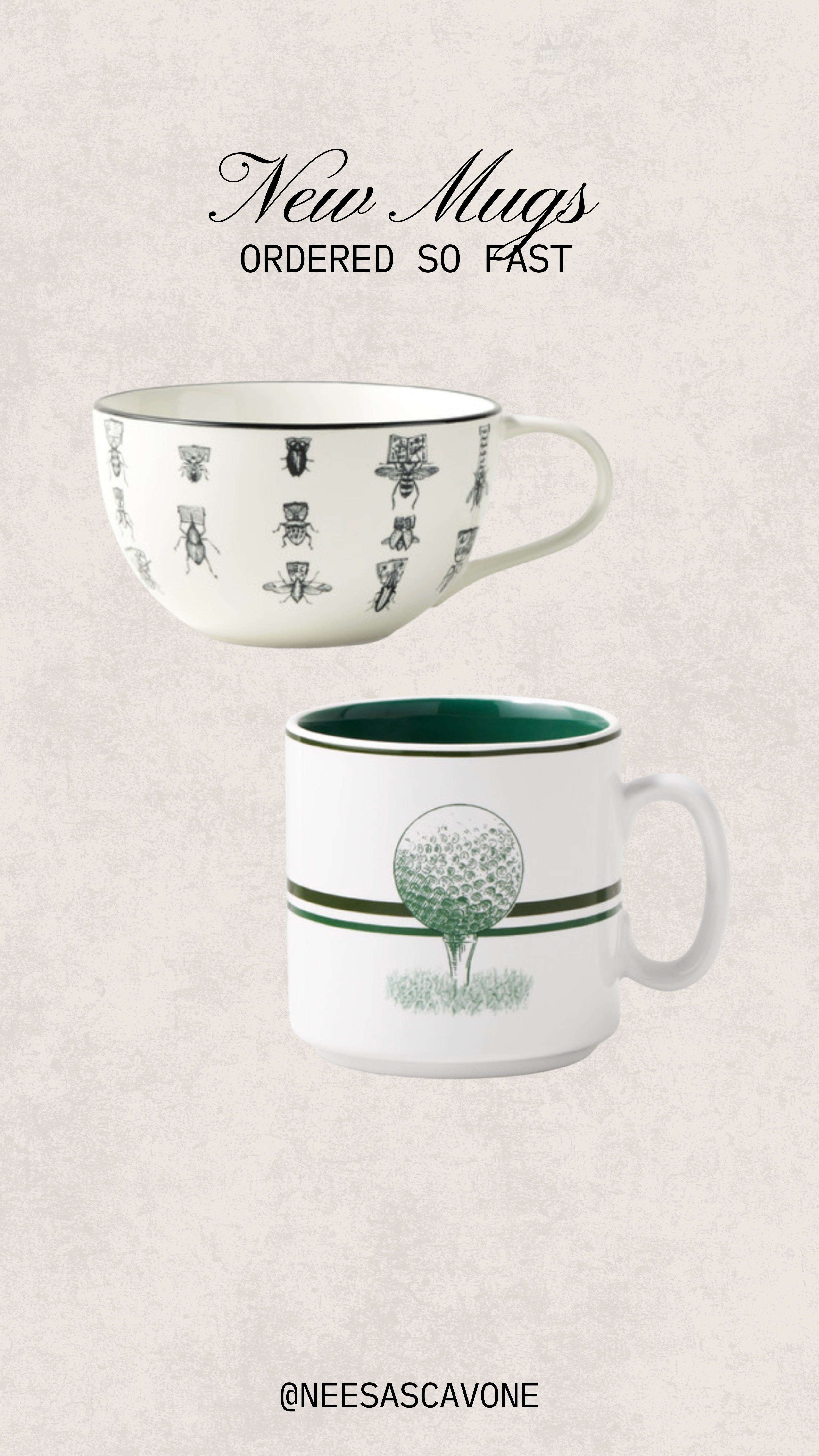 New mugs ordered so fast ☕️🤍 I’m such a sucker for timeless details—these feel elevated, classic, and perfect for slow mornings or styled on open shelves. Simple pieces like this instantly make everyday routines feel a little more special. Linked here ✨ #ltkhome #ltkgiftideas #ltkmusthave #ltkfinds #ltkwinter #coffeemug #coffeecuplover #mugcollection #homefinds #neutralhome #classicdecor #timelesshome #cozyhomevibes #morningcoffee #kitchendecor #shelfestyling #giftideas #everydayelegance #homestyleinspo #ltkcreator 

 #LTKfoodie #LTKHome #LTKMens