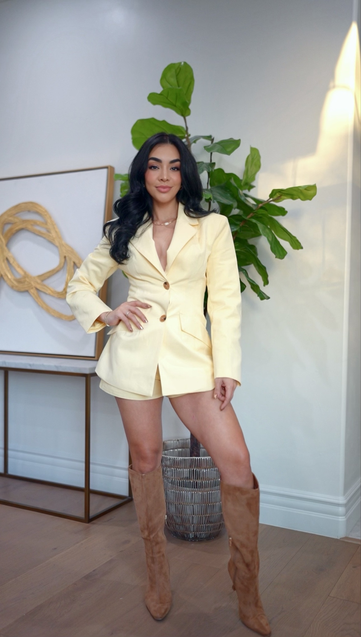 easter is coming and this yellow set is perfect for it 

 #LTKootd #LTKfitnessgoals