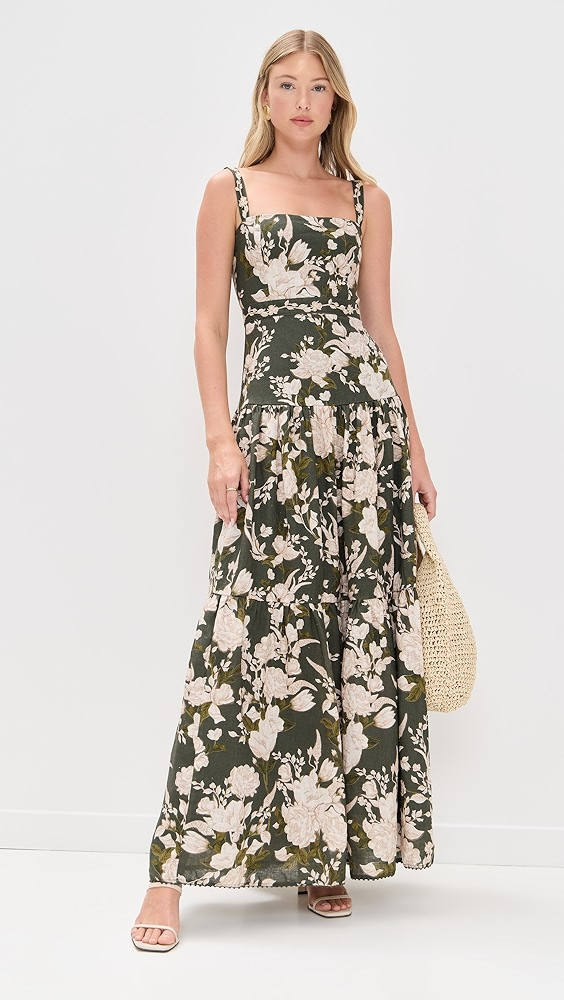 Agua by Agua Bendita Lima Maxi Gardenia Dress | Shopbop | Shopbop
