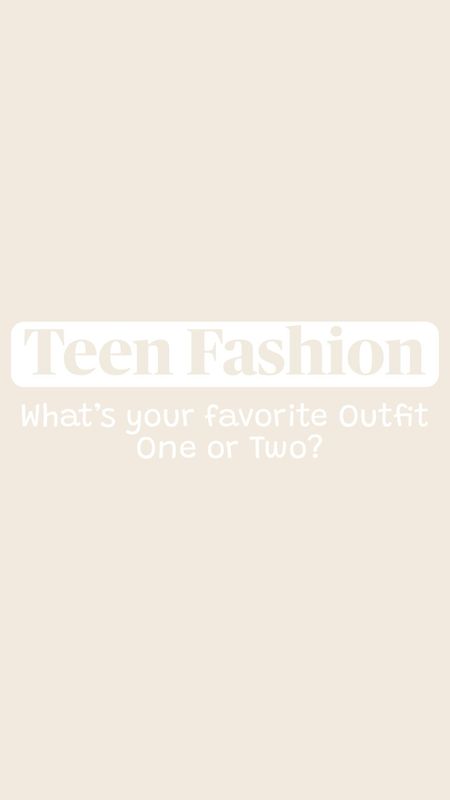 Which one is more cute 1 or 2? 😊🩷🎀 #teenfashion #teengirlclothes #collegegirloutfits #preppygirl

#LTKkids #LTKfamily #LTKstyletip