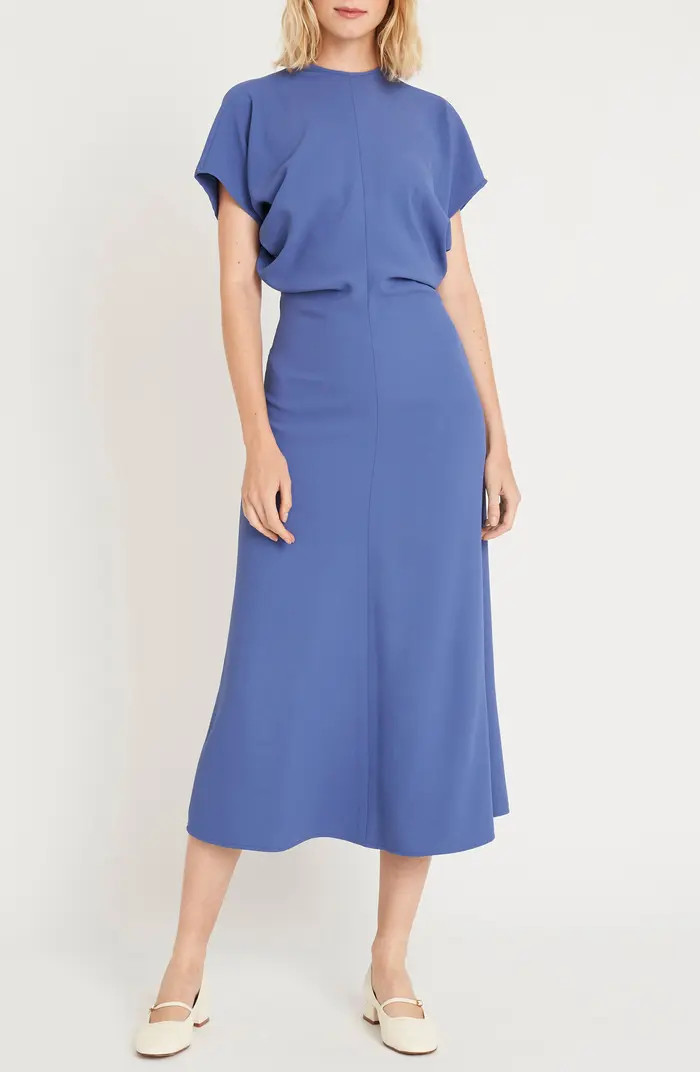 Luxely Theo Drape Midi Dress | Nordstrom | Nordstrom
