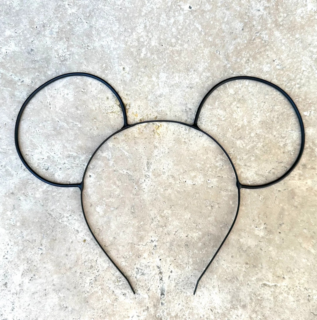Minimalist Mickey Ears, Minimalist Minnie Ears, Wire Mickey Ears, Basic Mickey Ears, Minnie Ears,... | Etsy (US)