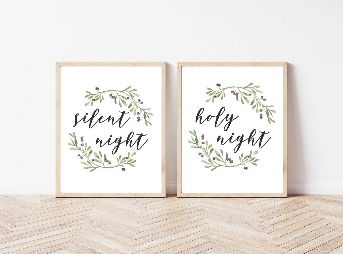 Christmas Printable Wall Art.

#LTKGiftGuide #LTKHome #LTKHoliday