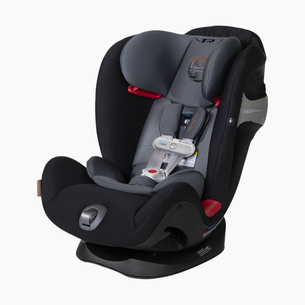 Cybex Eternis S SensorSafe All-in-One Convertible Car Seat in Pepper Black | Babylist