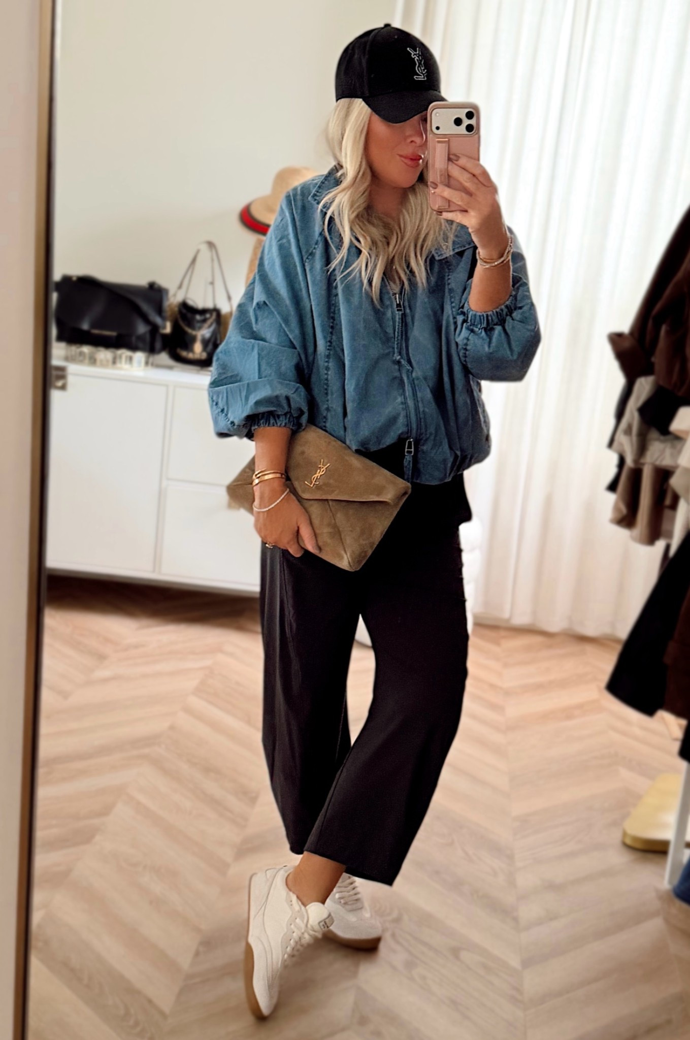 FRIYAY OOTD! The pants that will not fail you and of course team colors! 
I did XS in jacket and tts in pants!

#LTKootd #LTKActive #LTKTravel