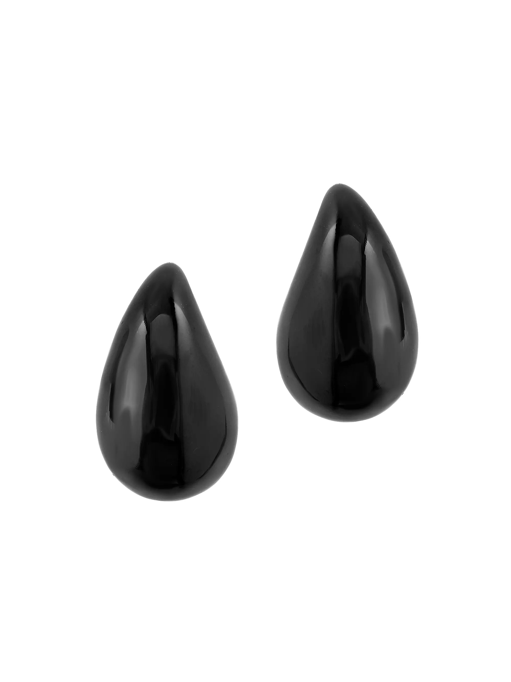14K Yellow Gold & Onyx Teardrop Earrings | Saks Fifth Avenue