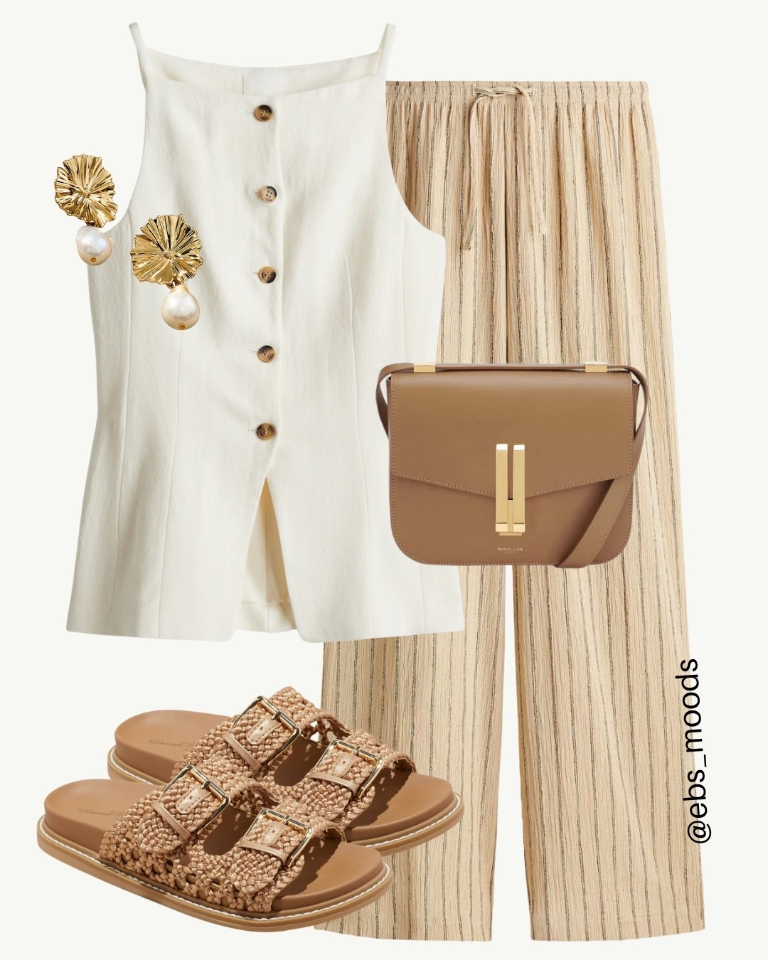 H&M linen pants and waistcoat  for an easy daytime look ❤️

#LTKOver40 #LTKSeasonal #LTKFindsUnder50