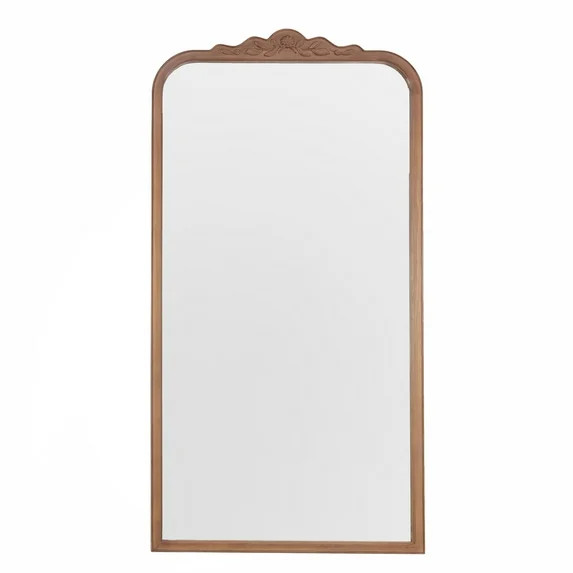 My Texas House Ornate Floral Carved Wood Framed Mirror 40x79 | Walmart (US)