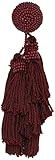 Amazon.com: Mud Pie Women's Tassel, Burgundy, 4" : Clothing, Shoes & Jewelry | Amazon (US)
