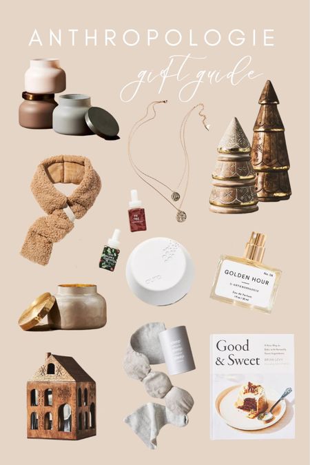 Anthropologie holiday gift guide. Teacher gifts, host as gifts, gifts for her. 

#LTKbeauty #LTKSeasonal #LTKHoliday