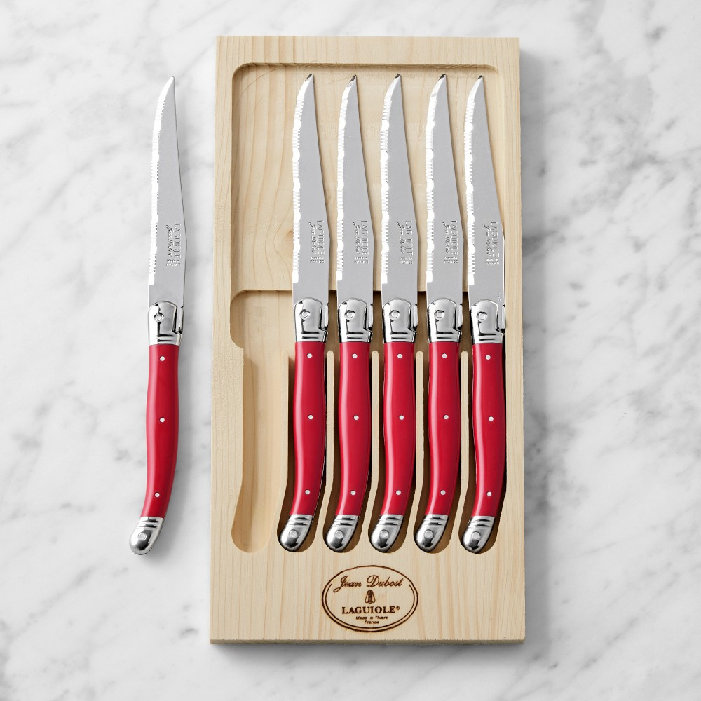 Jean Dubost Laguiole Steak Knives, Set of 6 | Williams-Sonoma