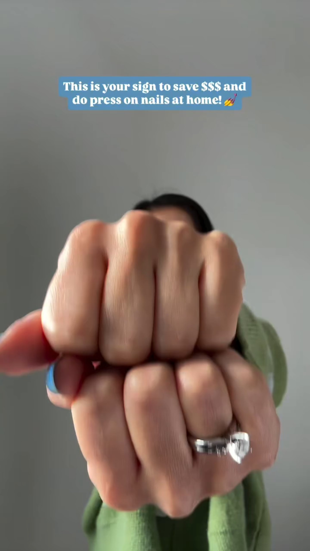 Nothing feels better than a fresh nail set 💅 these are press ons from Olive and June called “Axolotl velvet illusion French”🩵🦋

#pressonnailset #oliveandjune #nailsathome #diynailsathome #pressonnailslovers @oliveandjune