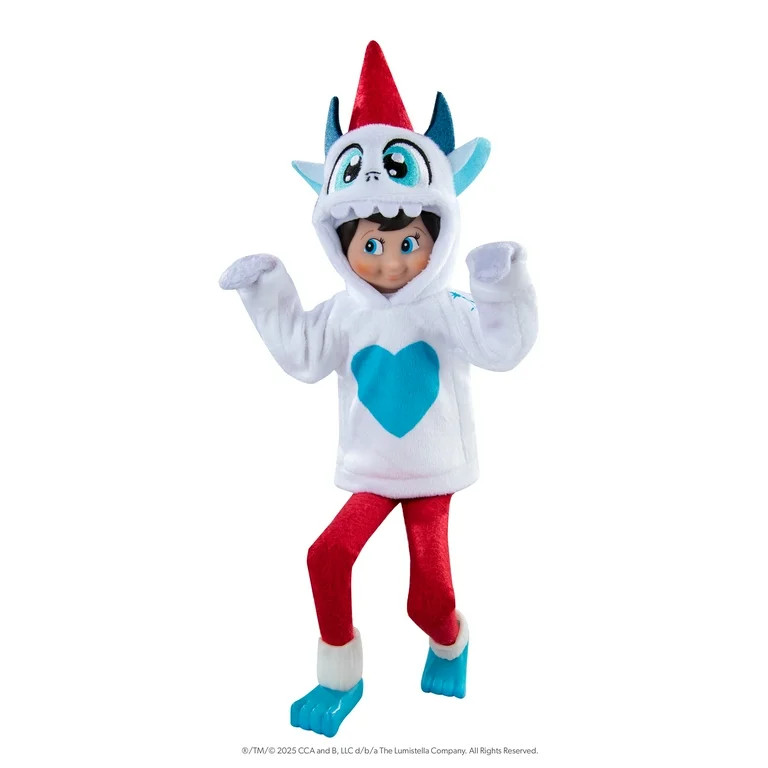 The Elf on the Shelf Claus Couture Yeti Hoodie Set – Scout Elf Outfit (Scout Elf Not Included) ... | Walmart (US)