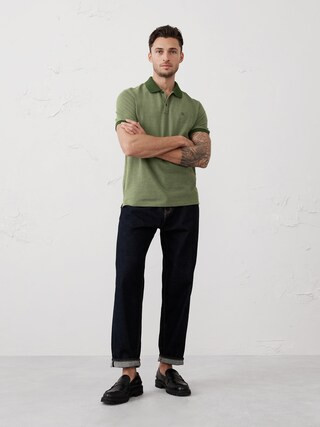Slim Cotton Pique Polo | Banana Republic Factory