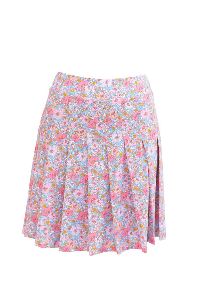 Sharon Pleated Skort with Liberty London Print | Over The Moon