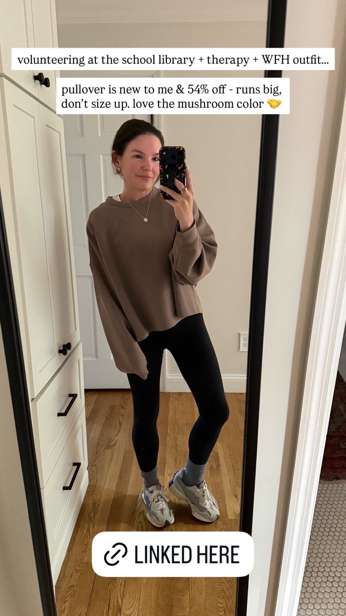 volunteering at the school library + therapy + WFH outfit….. pullover is new to me & 54% off - runs big, don’t size up. love the mushroom color 🤝

#LTKootd #LTKdayinmylife #LTKmomlife